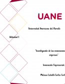 Investigación de innovaciones en las empresas