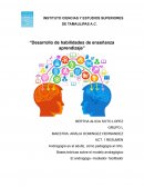 Desarrollo de habilidades de enseñanza aprendizaje