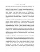 El marxismo y la educación. El modelo pedagógico marxista