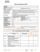 Plan de auditoria alimentaria