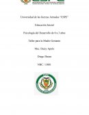 Psicología del Desarrollo de 0 a 3 años. Taller para la madre gestante