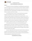 Requerimiento de Feria de emprendimiento