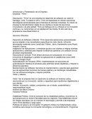 Introducción y presentación de la empresa Think