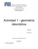 Geometría descriptiva