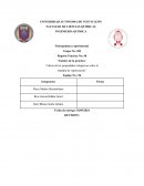 Reporte de fisicoquímica experimental