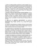 ¿Qué es el sistema educativo nacional?