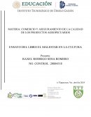 Ensayo del libro el malestar en la cultura