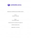 Comercio internacional. Organización Mundial del Comercio (OMC)