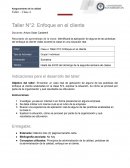 Taller :Enfoque en el cliente