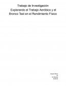 Explorando el trabajo aeróbico y el bronco, Test en el rendimiento físico