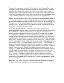 Memorias de un amigo casi verdadero