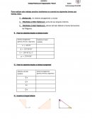 Trabajo práctico de trigonometría: ángulos