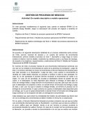 Actividad: De modelo descriptivo a modelo operacional