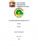 Cueationario Planeamiento