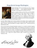 Biografía de George Washington