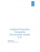 Estados financieros de la Compañía Cervecerías Unidas S.A