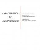Características del administrador