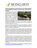 Portafolio Ecología Política, el río Coca en Ecuador