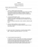 Práctica. Diseño experimental. Cuestionario Introductorio