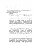 Expediente técnico - innovación