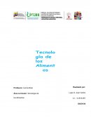 Tecnologia de los alimentos. Clasificación de los alimentos