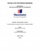 Ecosistema digital y tecnologías disruptivas en negocios digitales