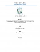 El embarazo en adolescentes y su relación con la violencia intrafamiliar de la U.E.G.B.J