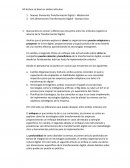 Actividad Artículos transformación digital