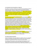 La concentración de la tierra agrícola en el siglo XIX