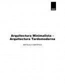 Análisis de la arquitectura construida en el período de 1975 - 1980