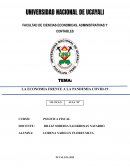 La economía frente a la pandemia Covid - 19
