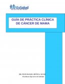 Guía de práctica clínica de cáncer de mama
