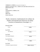 Anteproyecto Caso: Generación de Tecnología C.A.