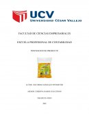 Innovación de producto. Los chifles