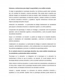 Intereses y motivaciones para elegir la especialidad y sus análisis actuales