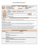 Plan de clase matemáticas 2°