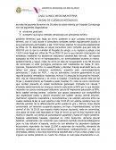 Caso clínico medicina interna