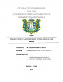 Análisis FODA de la Universidad Tecnológica de los Andes