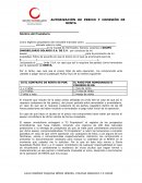 Autorización de precio y comisión Renta