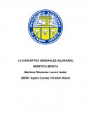 Conceptos generales Genética médica