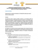 Implementación de máquina de limpieza