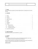 RFQ desarrollo de ingeniería de sanitaria