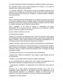 Enfoques de competitividad. Sustentabilidad de la competitividad