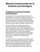 Mojones fundacionales de la tradición psicobiológica