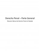 Resumen Derecho Penal Parte General – Albano Fugante