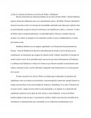 Relación de Parsons con la obra de Weber y Durkheim