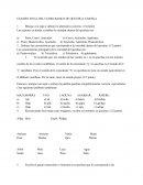 Examen final del curso basico de quechua - chanka