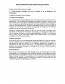 Práctica calificada del curso Gestión técnica de contratos