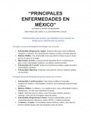 Enfermedades que ocupan los primeros cinco lugares de morbilidad y mortalidad en México