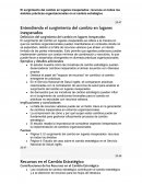 Definición del surgimiento del cambio en lugares inesperados